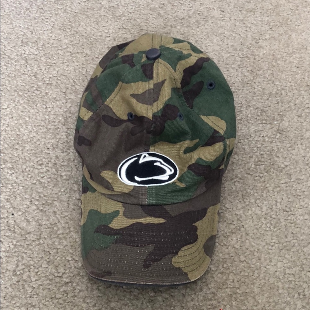 Camouflage Penn State baseball hat